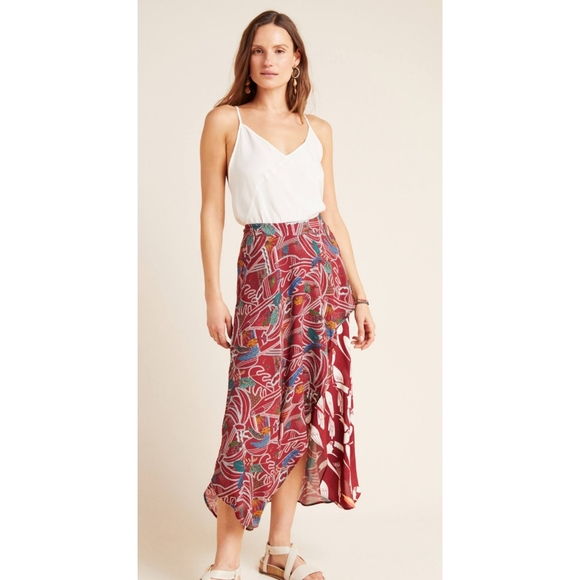 Anthropologie Dresses & Skirts - Anthropologie Farm Rio Culebra midi skirt